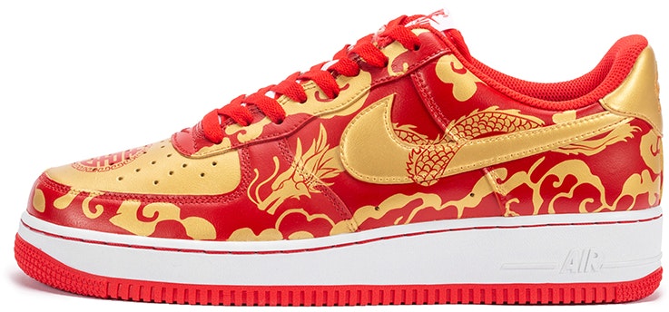 custom-shoes-nike-air-force-1-low-dragon-and-phoenix-wedding