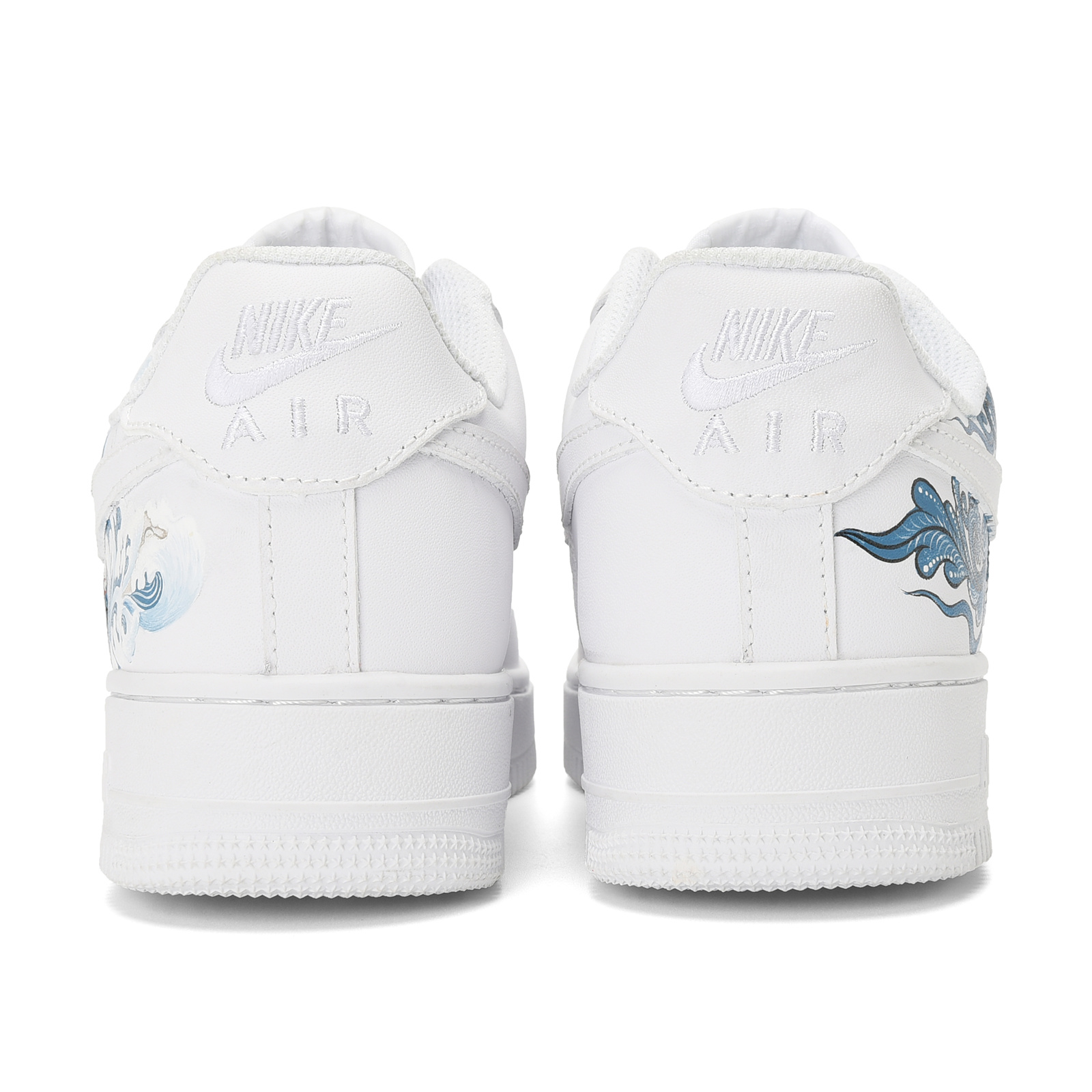 Purchase 【訂製球鞋】Nike Air Force 1 Low 龍飛鳳舞 塗鴉手繪 低筒 板鞋 男款 純白