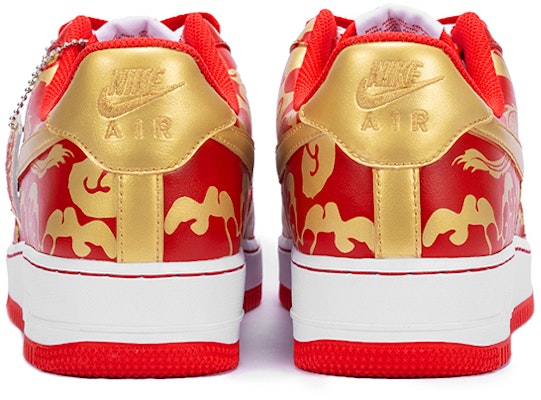 나이키 에어포스 1 로우 '용봉결혼' (Yongbonggyeolhon) CV1724-100(TeamA-AF1男款龙凤呈祥婚鞋) Details for 나이키 에어포스 1 로우 '용봉결혼' (Yongbonggyeolhon) CV1724-100(TeamA-AF1男款龙凤呈祥婚鞋)