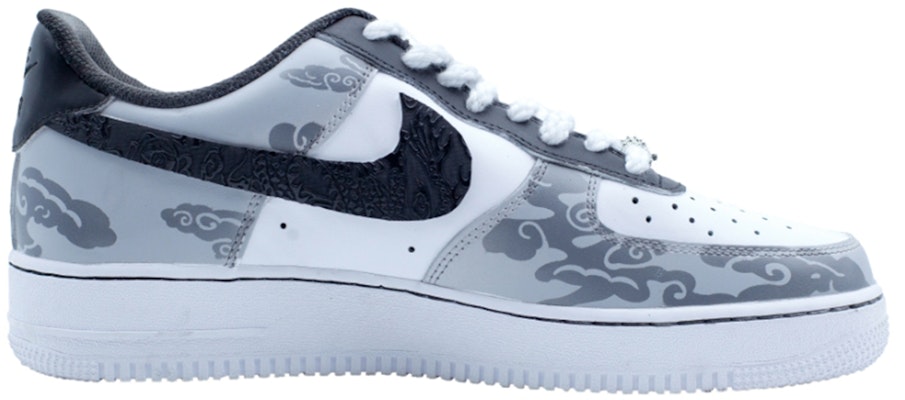 나이키 에어 포스 1 로우 '드래곤 그레이' 커스텀 (Nike Air Force 1 Low 'Dragon Grey' Custom) CW2288-111(Team335-015) Lookbook 나이키 에어 포스 1 로우 '드래곤 그레이' 커스텀 (Nike Air Force 1 Low 'Dragon Grey' Custom) CW2288-111(Team335-015)