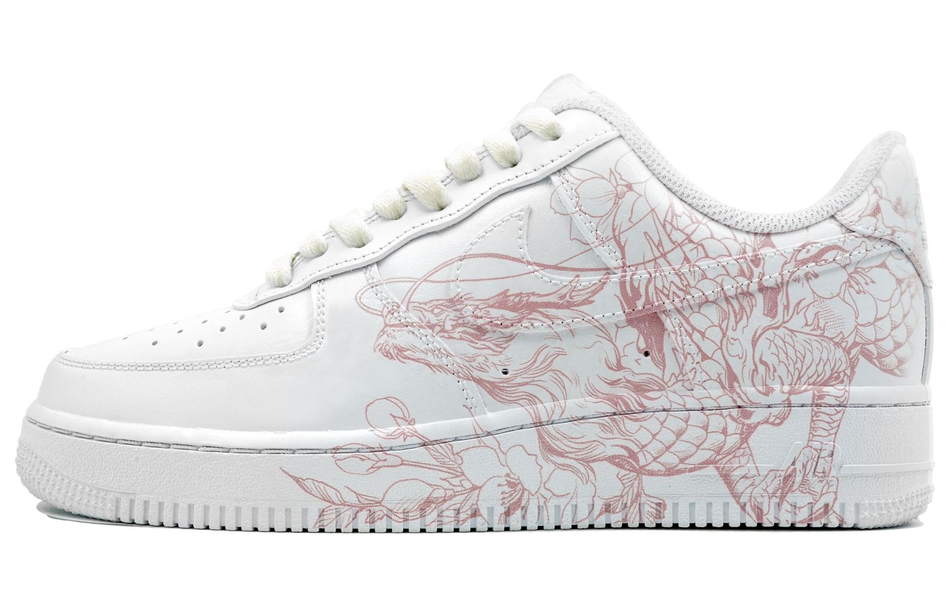 Order [Kasut Custom] Nike Air Force 1 Low 'Dragon Pink' DH2920-111(Team113-龙腾天下粉)