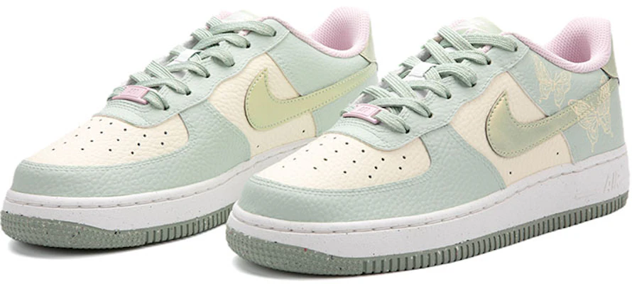 ナイキ エアフォース1 ロー "龍井茶" (カスタム) DQ0360-100(Team18-AF1龙井清茶蝴蝶) Lookbook ナイキ エアフォース1 ロー "龍井茶" (カスタム) DQ0360-100(Team18-AF1龙井清茶蝴蝶)