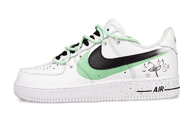 Buy Kasut Nike Air Force 1 Low 'Rekaan Ganda Qinglian' [Kasut Custom] CW2288-111(Team58-双钩莲男)