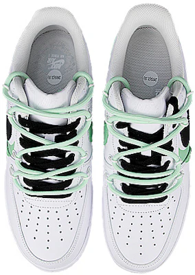 【客製球鞋】Nike Air Force 1 Low 07 復古經典 雙構青蓮 解構 國風 低筒 板鞋 男款 白綠 Shop 【客製球鞋】Nike Air Force 1 Low 07 復古經典 雙構青蓮 解構 國風 低筒 板鞋 男款 白綠