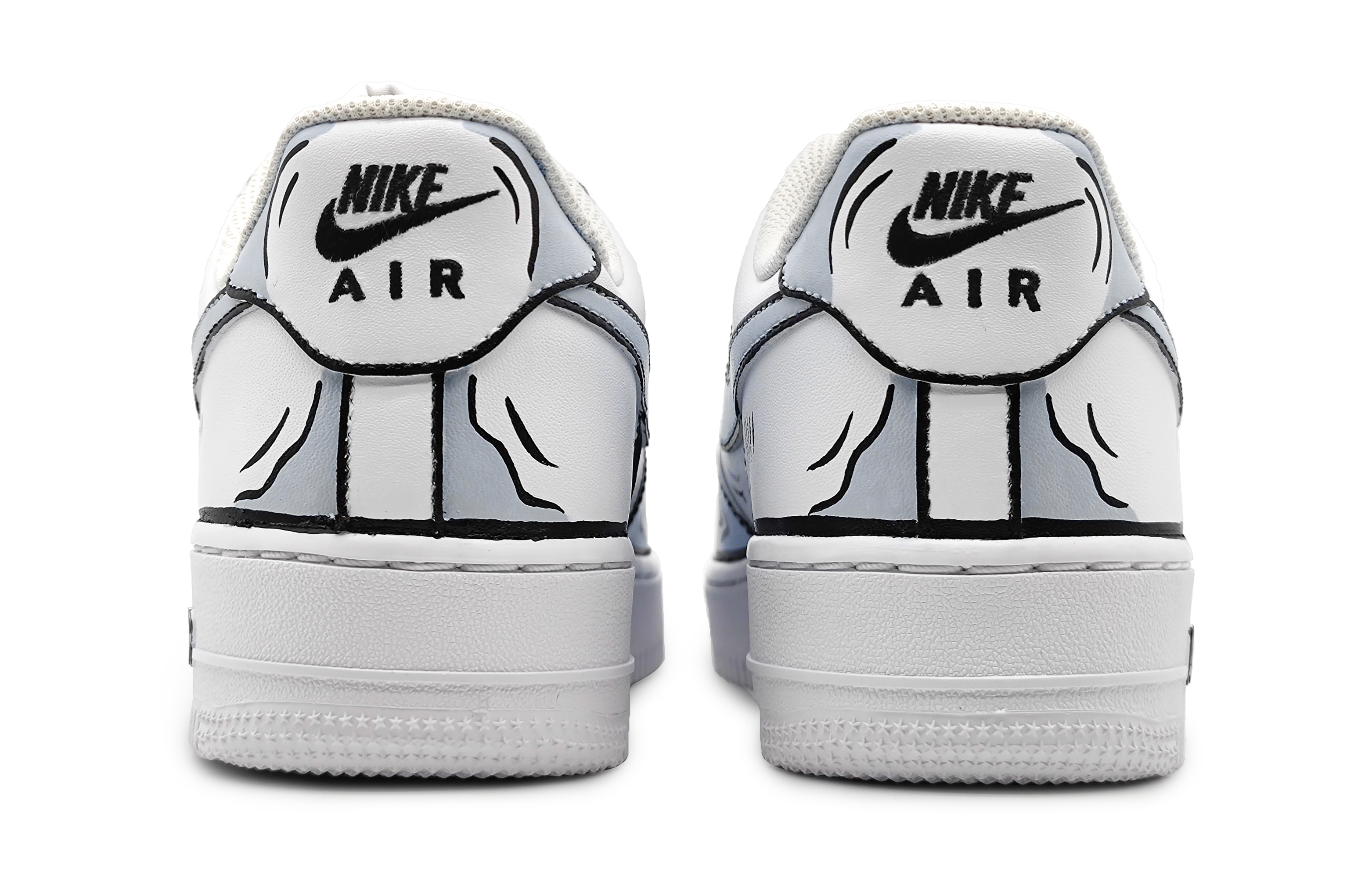 Purchase Zapatillas Nike Air Force 1 Low 'Boceto Anime Dinámico Negro Gris' DH2920-111(Team16-女款动感二次元黑灰)