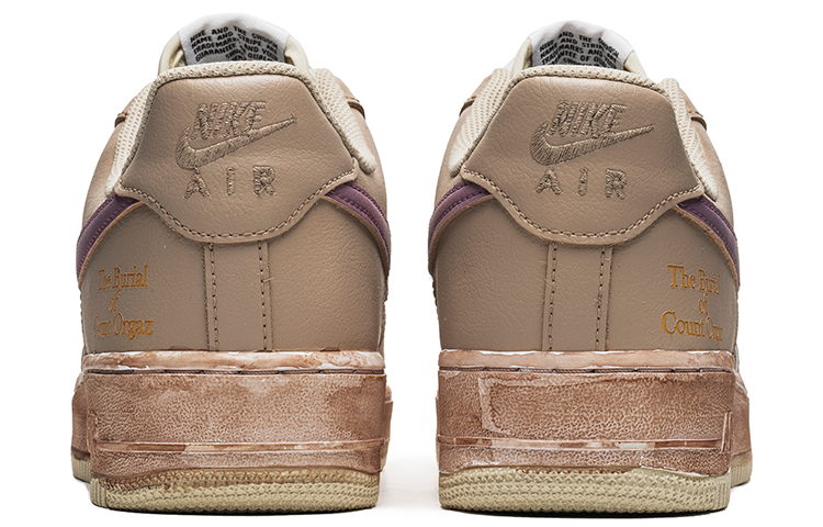Shop [Sneakers Kustom] Nike Air Force 1 Low 'Earl's Funeral Lukisan Minyak Vintage' DZ2771-121(TeamB-伯爵的葬礼C-BOX)