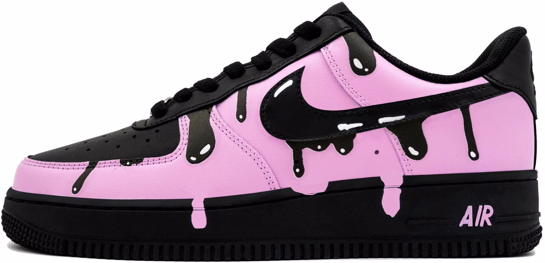 custom-shoes-nike-air-force-1-low-electric-pink-and-ink-splash