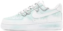 Buy 【訂製球鞋】 Nike Air Force 1 Low 空軍一號 優雅夢境 漸變噴繪 特殊鞋盒 低筒 板鞋 男款 白綠