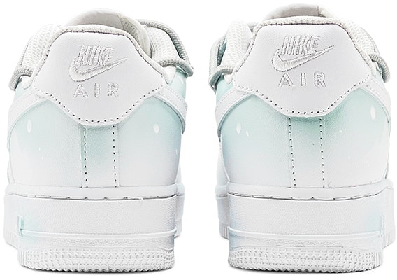 【訂製球鞋】 Nike Air Force 1 Low 空軍一號 優雅夢境 漸變噴繪 特殊鞋盒 低筒 板鞋 男款 白綠 Shop 【訂製球鞋】 Nike Air Force 1 Low 空軍一號 優雅夢境 漸變噴繪 特殊鞋盒 低筒 板鞋 男款 白綠