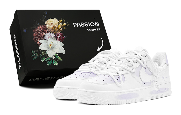 Buy 나이키 에어포스 1 로우 '라벤더 화이트' (커스텀) DH2920-111-458055