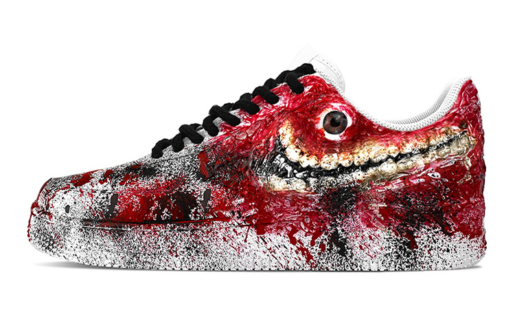 Buy 나이키 AF1 커스텀 '좀비 크툴루' (Nike AF1 Custom 'Zombie Cthulhu') DH2920-111(TeamY-女款ET外星人克苏鲁)