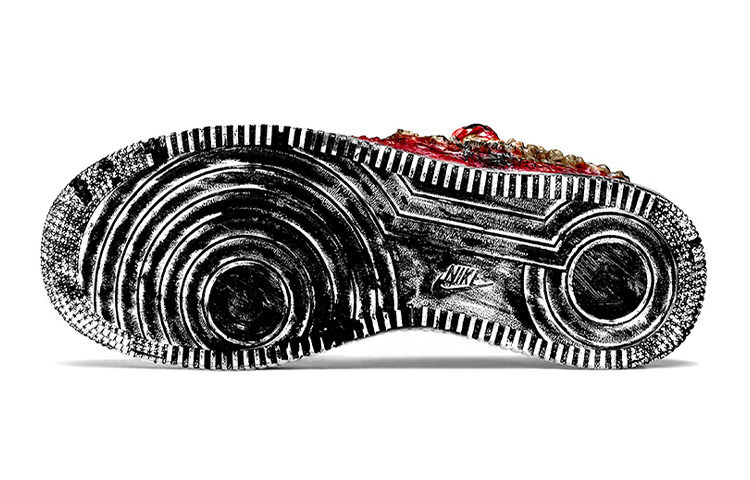 Purchase 나이키 AF1 커스텀 '좀비 크툴루' (Nike AF1 Custom 'Zombie Cthulhu') DH2920-111(TeamY-女款ET外星人克苏鲁)