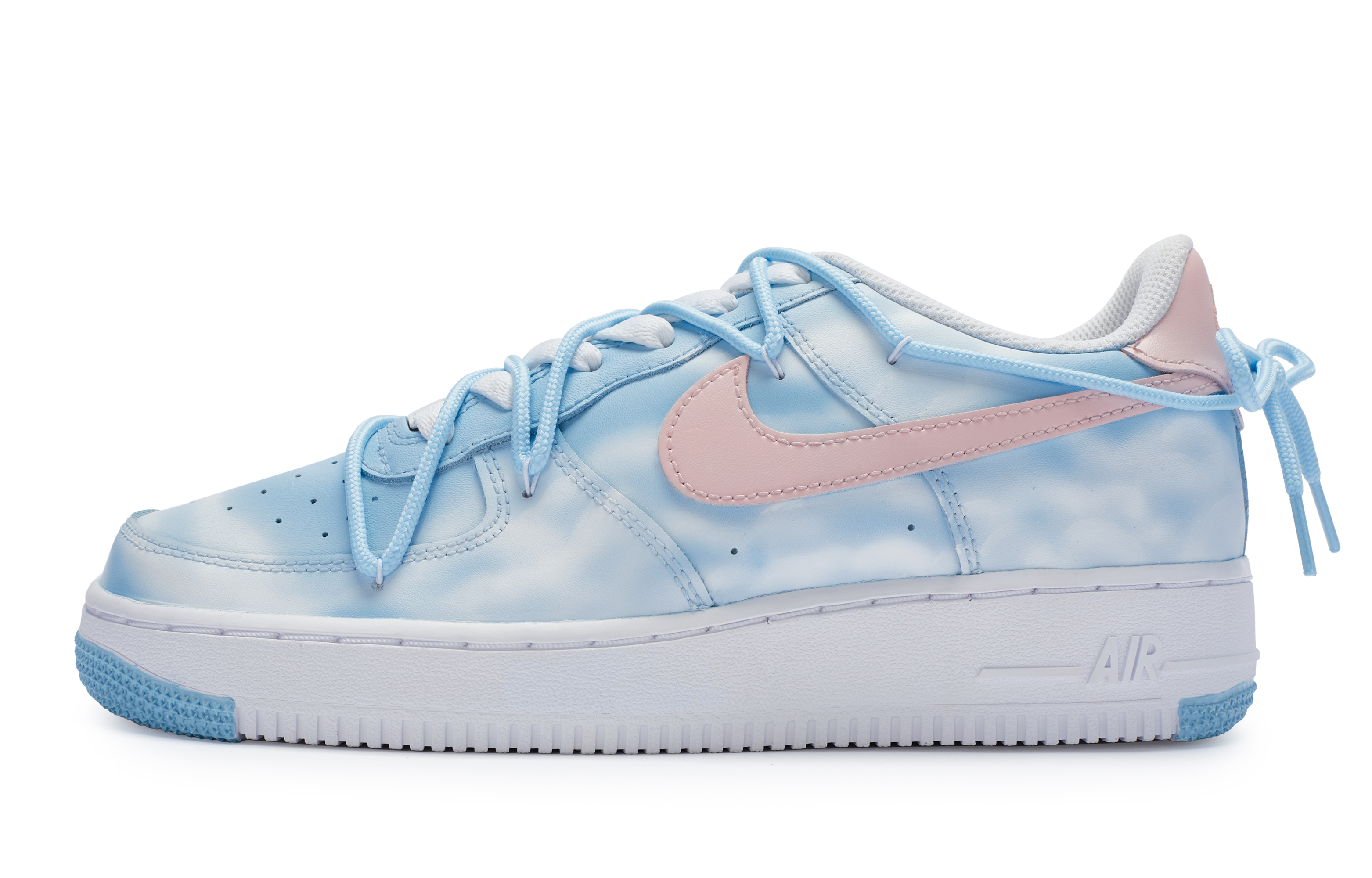 Order [Zapatos Personalizados] Nike Air Force 1 Low 'Azul Noche-Rosa' DH2920-111(Team80-女款晚晴)