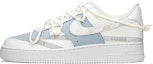 Buy 【定製球鞋】Nike Air Force 1 Low FZBB 減齡主題 警戒線 百搭 防滑減震耐磨 低筒 板鞋 男款 藍白灰