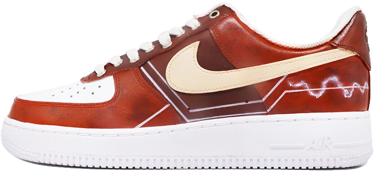 custom-shoes-nike-air-force-1-low-flash-red-and-white-superhero-da-vinci-custom