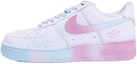 Buy 【客製化球鞋】Nike Air Force 1 Low 07 空軍一號 飛行日記 碰色噴繪 低筒 板鞋 男款 粉藍色