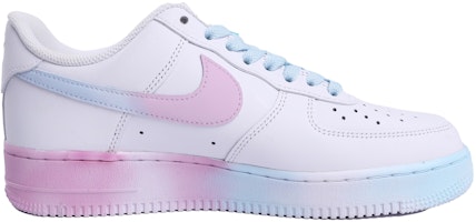【客製化球鞋】Nike Air Force 1 Low 07 空軍一號 飛行日記 碰色噴繪 低筒 板鞋 男款 粉藍色 Order 【客製化球鞋】Nike Air Force 1 Low 07 空軍一號 飛行日記 碰色噴繪 低筒 板鞋 男款 粉藍色