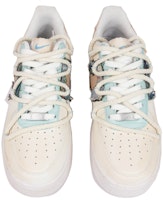 【定制球鞋】Nike Air Force 1 Low 花卉貼布 刷痕做舊 文藝 莫蘭迪色 解構 低幫 板鞋 男款 米色 Shop 【定制球鞋】Nike Air Force 1 Low 花卉貼布 刷痕做舊 文藝 莫蘭迪色 解構 低幫 板鞋 男款 米色