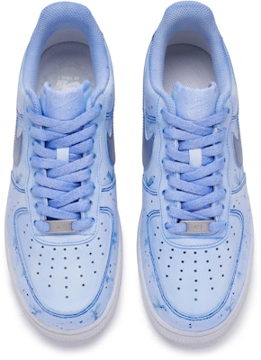 【訂製球鞋】 Nike Air Force 1 Low IGNIU 花束戀曲 手繪噴繪 低筒 板鞋 男款 藍白 Shop 【訂製球鞋】 Nike Air Force 1 Low IGNIU 花束戀曲 手繪噴繪 低筒 板鞋 男款 藍白