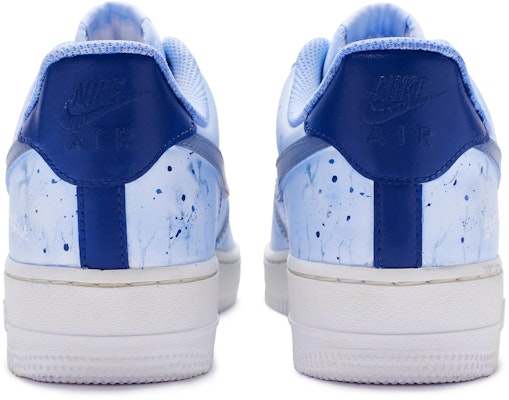 【訂製球鞋】 Nike Air Force 1 Low IGNIU 花束戀曲 手繪噴繪 低筒 板鞋 男款 藍白 Purchase 【訂製球鞋】 Nike Air Force 1 Low IGNIU 花束戀曲 手繪噴繪 低筒 板鞋 男款 藍白