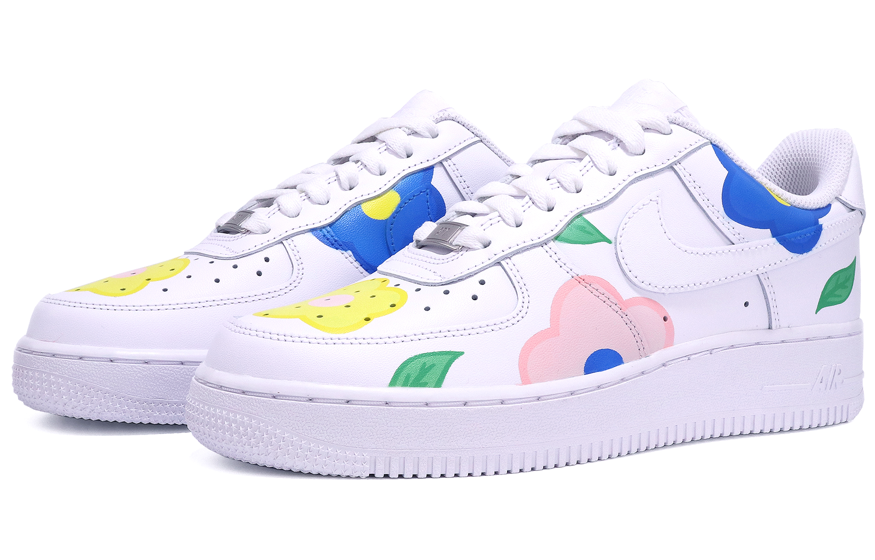 [Custom Shoes] Nike Air Force 1 Low 'Floral Graffiti' 圖 4