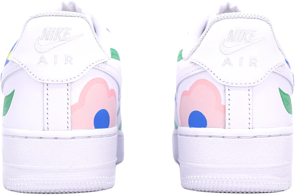 【定制球鞋】Nike Air Force 1 Low 07 空軍一號 花朵 葉子 塗鴉 ins風 簡約 清新 高街 低幫 板鞋 男款 白粉藍 Details for 【定制球鞋】Nike Air Force 1 Low 07 空軍一號 花朵 葉子 塗鴉 ins風 簡約 清新 高街 低幫 板鞋 男款 白粉藍