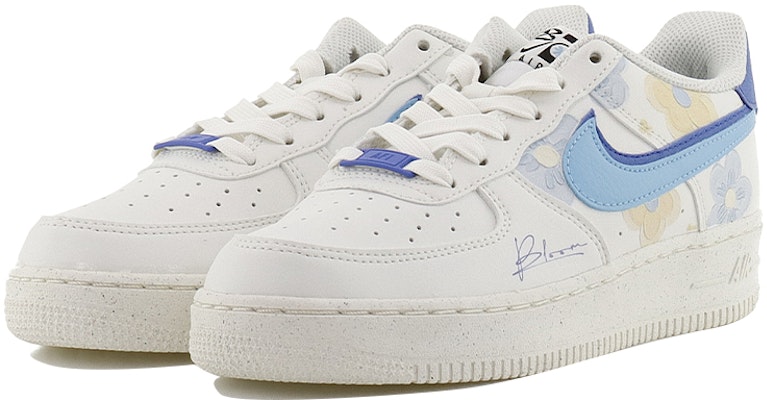 나이키 에어포스 1 로우 '꽃무늬 화이트 블루' (58 characters) DQ0359-100(Team10-花花世界) Lookbook 나이키 에어포스 1 로우 '꽃무늬 화이트 블루' (58 characters) DQ0359-100(Team10-花花世界)