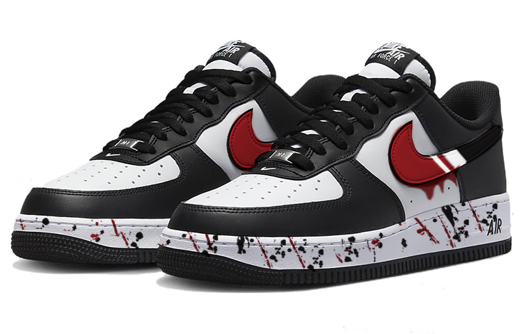 Lookbook [Zapatillas Personalizadas] Nike Air Force 1 Low 'Fluid Graffiti' DV0788-001(Team56-潮流泼墨)