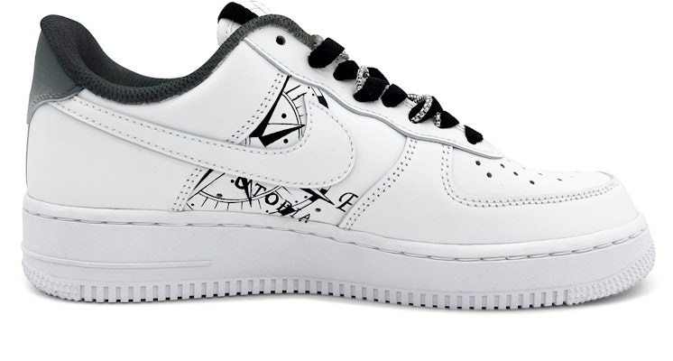 【定制球鞋】 Nike Air Force 1 Low 07 空軍一號 Folygon 極簡前衛 低幫 板鞋 男款 黑白 Order 【定制球鞋】 Nike Air Force 1 Low 07 空軍一號 Folygon 極簡前衛 低幫 板鞋 男款 黑白