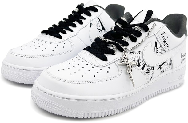【定制球鞋】 Nike Air Force 1 Low 07 空軍一號 Folygon 極簡前衛 低幫 板鞋 男款 黑白 Lookbook 【定制球鞋】 Nike Air Force 1 Low 07 空軍一號 Folygon 極簡前衛 低幫 板鞋 男款 黑白