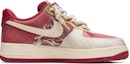 Order 【客製球鞋】 Nike Air Force 1 Low 野鶴製造 鴻運錦鯉 鱗紋 拼接麂皮 低筒 板鞋 男款 紅色
