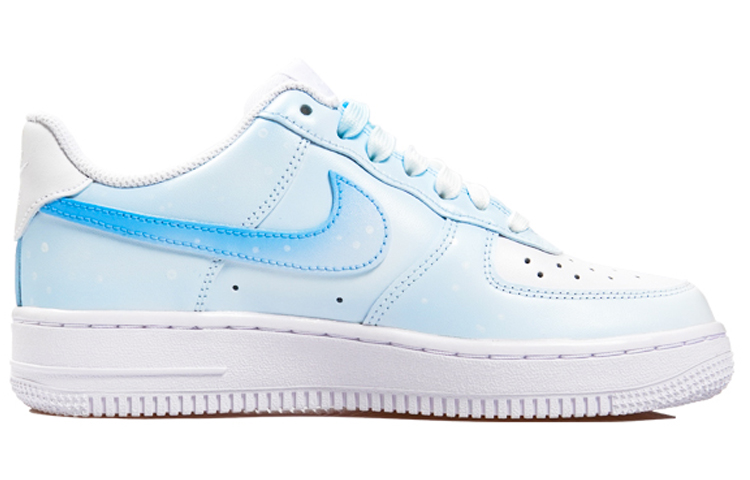 [Custom Shoes] Nike Air Force 1 Low 'Frozen Gradient Blue-White' 圖 2
