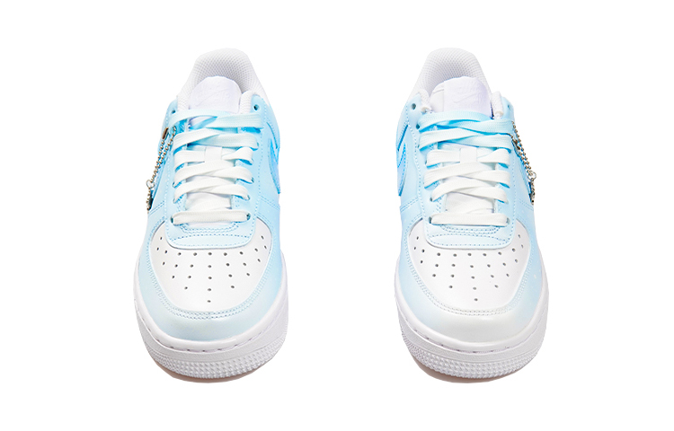 [Custom Shoes] Nike Air Force 1 Low 'Frozen Gradient Blue-White' 圖 4