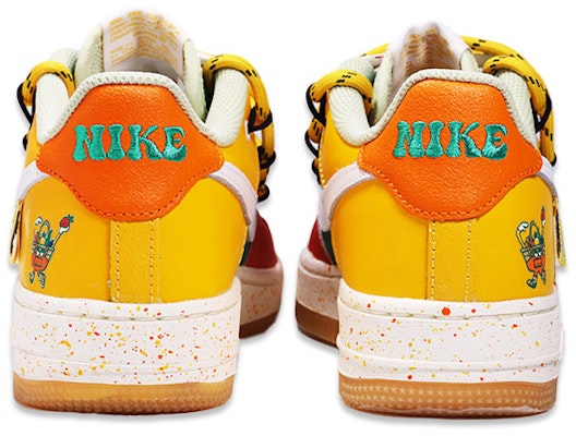 【定製球鞋】Nike Air Force 1 Low 果汁便利店 解構風 低幫 板鞋 GS 紅黃綠 Purchase 【定製球鞋】Nike Air Force 1 Low 果汁便利店 解構風 低幫 板鞋 GS 紅黃綠