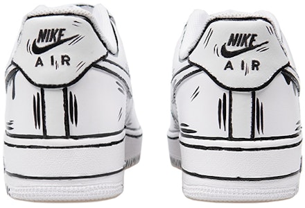 【定制鞋款】耐克空军1号低帮“未来涂鸦” CW2288-111(TeamP-男女同款二次元黑白) Shop 【定制鞋款】耐克空军1号低帮“未来涂鸦” CW2288-111(TeamP-男女同款二次元黑白)