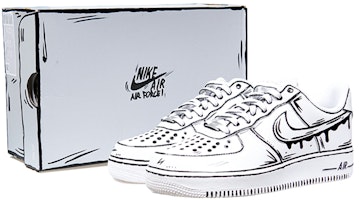 【定制鞋款】耐克空军1号低帮“未来涂鸦” CW2288-111(TeamP-男女同款二次元黑白) Purchase 【定制鞋款】耐克空军1号低帮“未来涂鸦” CW2288-111(TeamP-男女同款二次元黑白)