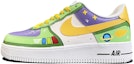 Buy 나이키 에어포스 1 로우 '은하 우주 만화 그래피티' 315122-111(TeamD-男款宇宙光年绿黄紫)