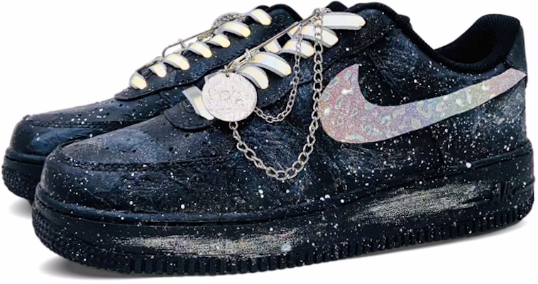 ナイキAF1 ロー 'ギャラクシー宇宙 カラフルスウッシュ' CW2288-001(Team-S男款星河宇宙) Lookbook ナイキAF1 ロー 'ギャラクシー宇宙 カラフルスウッシュ' CW2288-001(Team-S男款星河宇宙)