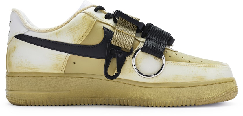 【訂製球鞋】Nike Air Force 1 Low 811製造 絕密部隊 軍事風 復古機能 防滑 低筒 板鞋 男款 薑黃色 Order 【訂製球鞋】Nike Air Force 1 Low 811製造 絕密部隊 軍事風 復古機能 防滑 低筒 板鞋 男款 薑黃色