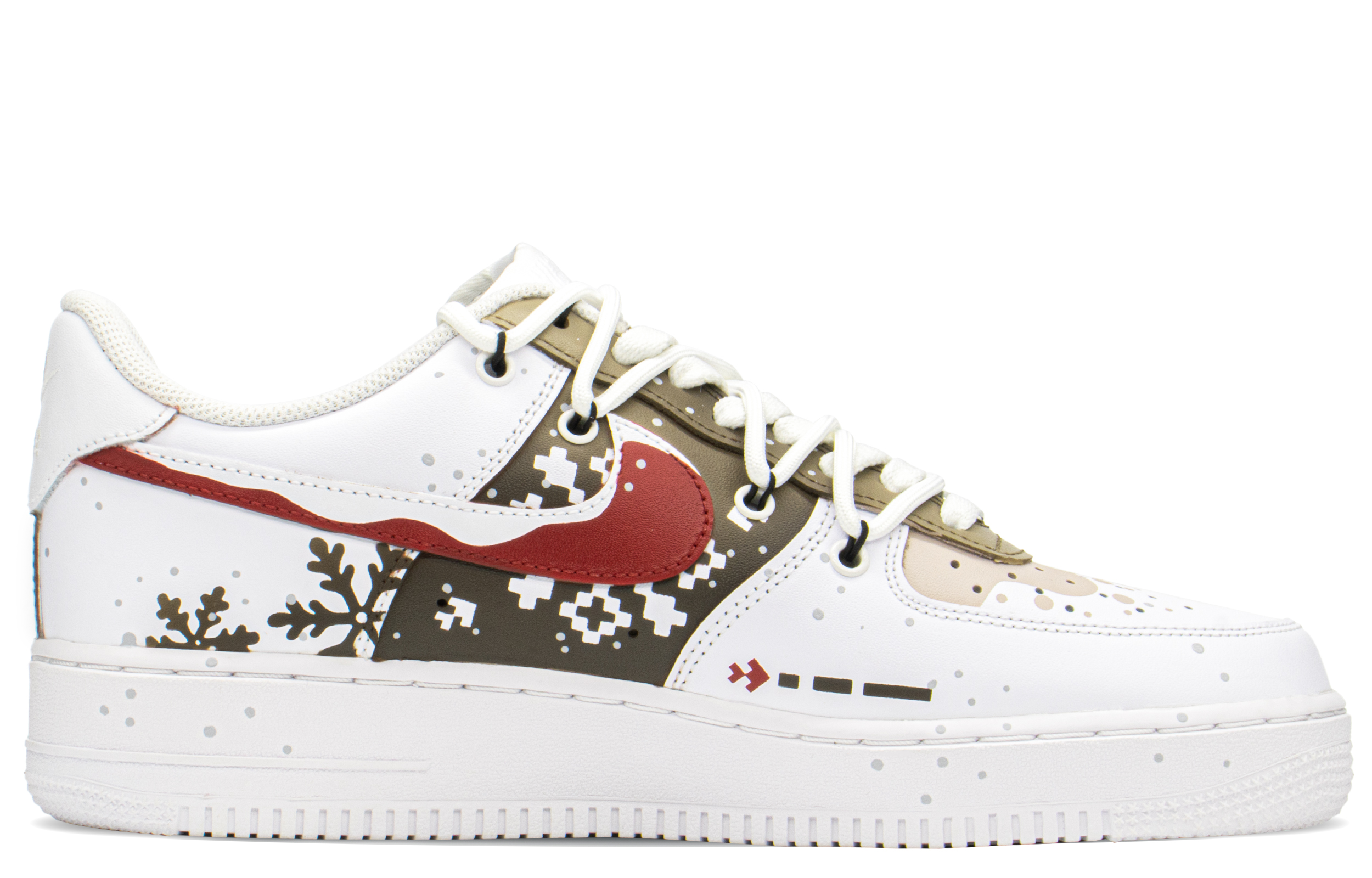 [Custom Shoes] Nike Air Force 1 Low 'Gingerbread Christmas' 圖 2