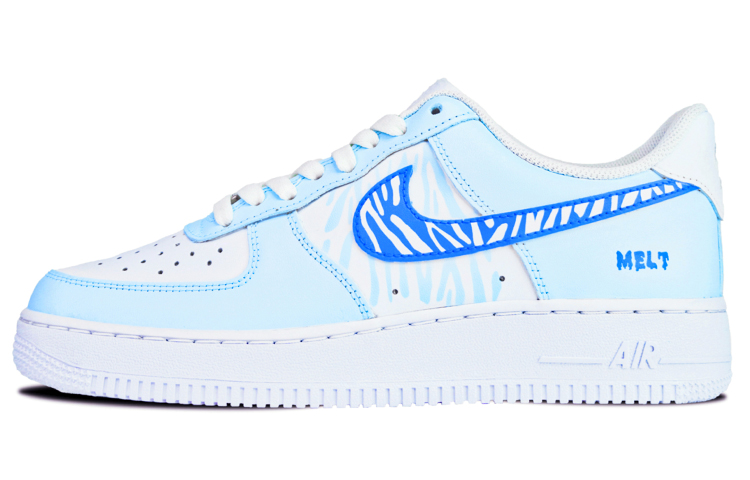 Buy [Sepatu Kustom] Nike Air Force 1 Low 'Glacier Melt' CW2288-111(Team14-男款冰川蓝QD)