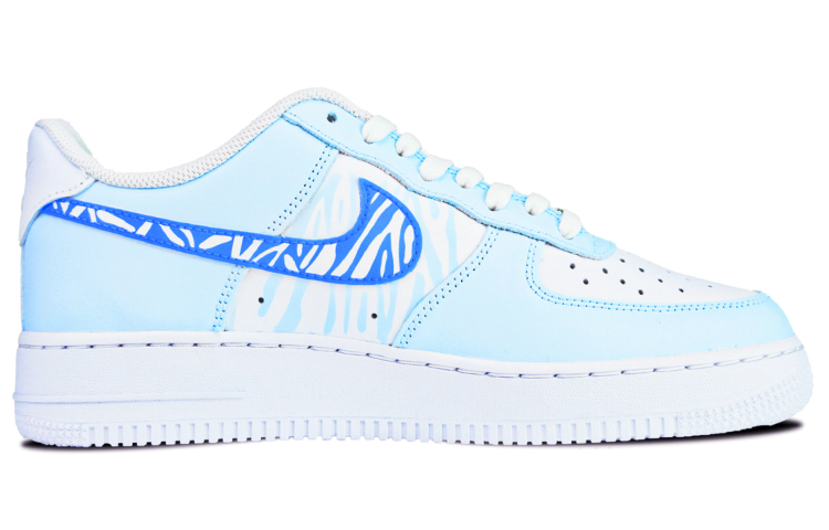 Order [Sepatu Kustom] Nike Air Force 1 Low 'Glacier Melt' CW2288-111(Team14-男款冰川蓝QD)