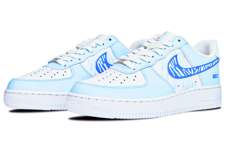 Lookbook [Sepatu Kustom] Nike Air Force 1 Low 'Glacier Melt' CW2288-111(Team14-男款冰川蓝QD)