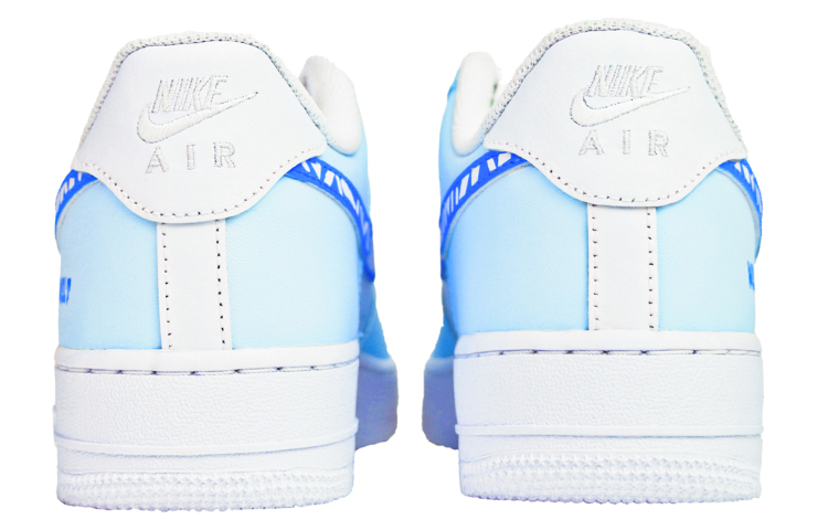 Shop [Sepatu Kustom] Nike Air Force 1 Low 'Glacier Melt' CW2288-111(Team14-男款冰川蓝QD)