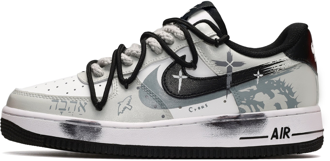custom-shoes-nike-air-force-1-low-glory-cross-black-white-grey-dv-1331-100-team-e