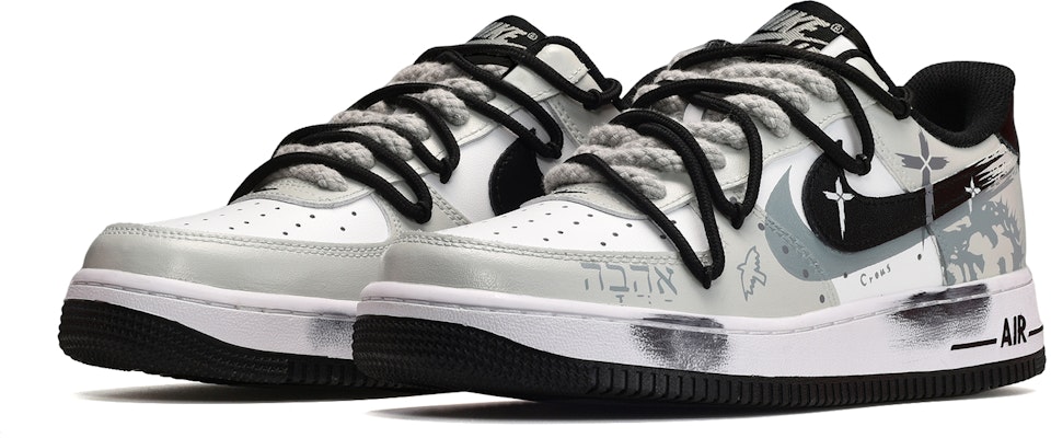 나이키 AF1 로우 '글로리 크로스 검흰회' (Nike AF1 Low 'Glory Cross Black White Grey') DV1331-100(TeamE-女款十字架黑白灰) Lookbook 나이키 AF1 로우 '글로리 크로스 검흰회' (Nike AF1 Low 'Glory Cross Black White Grey') DV1331-100(TeamE-女款十字架黑白灰)