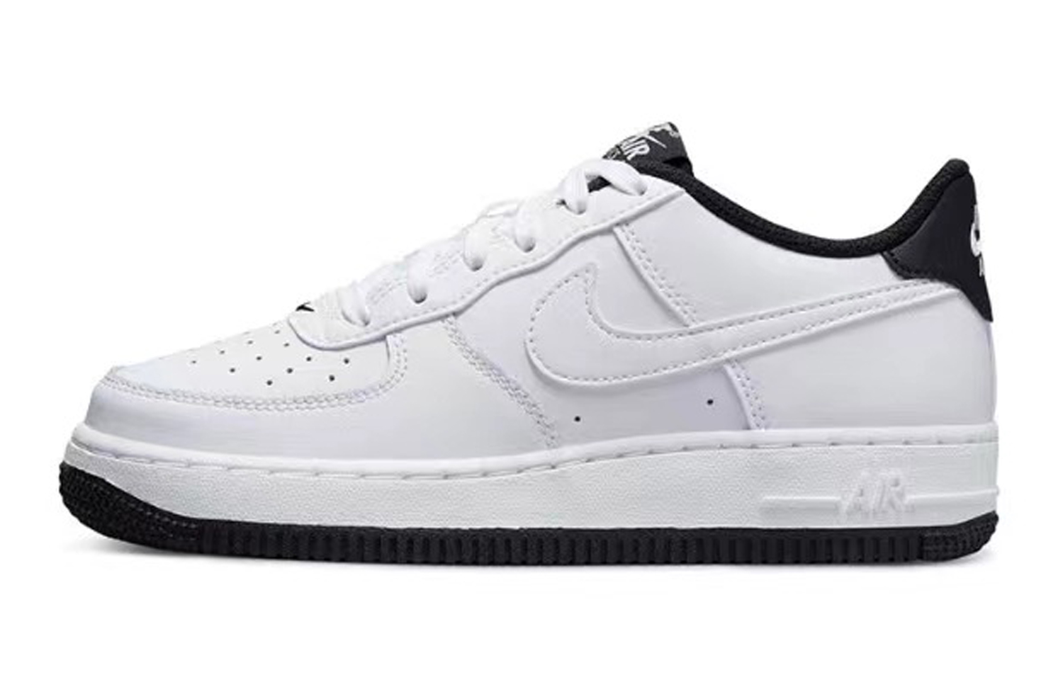 Sizing 나이키 AF1 로우 '글로리 크로스 검흰회' (Nike AF1 Low 'Glory Cross Black White Grey') DV1331-100(TeamE-女款十字架黑白灰)