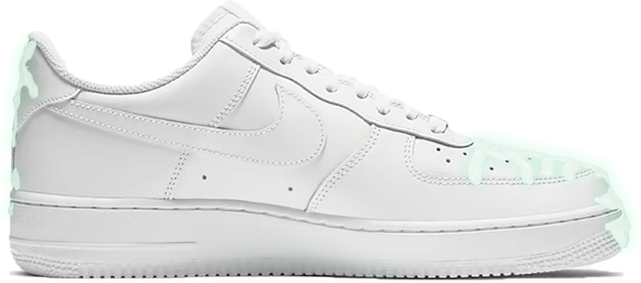 【定製球鞋】Nike Air Force 1 Low 07 Low 空軍一號 夜光幽靈 夜光效果 贈紫光筆 低幫 板鞋 男款 綠 Shop 【定製球鞋】Nike Air Force 1 Low 07 Low 空軍一號 夜光幽靈 夜光效果 贈紫光筆 低幫 板鞋 男款 綠