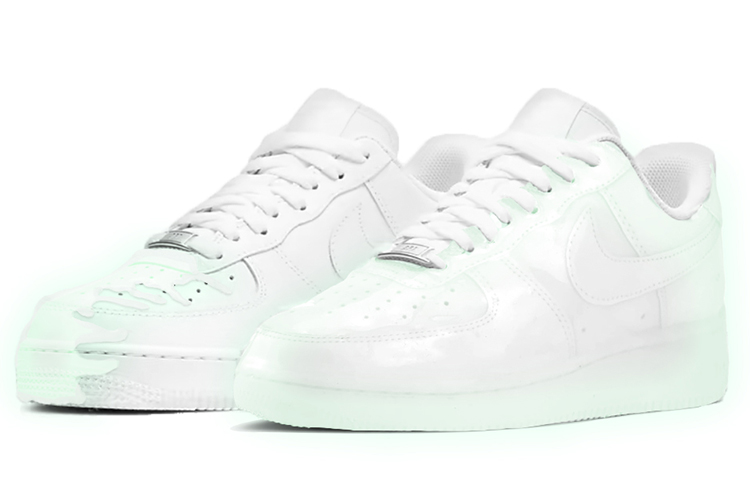 Purchase 【定製球鞋】Nike Air Force 1 Low 07 Low 空軍一號 夜光幽靈 夜光效果 贈紫光筆 低幫 板鞋 男款 綠