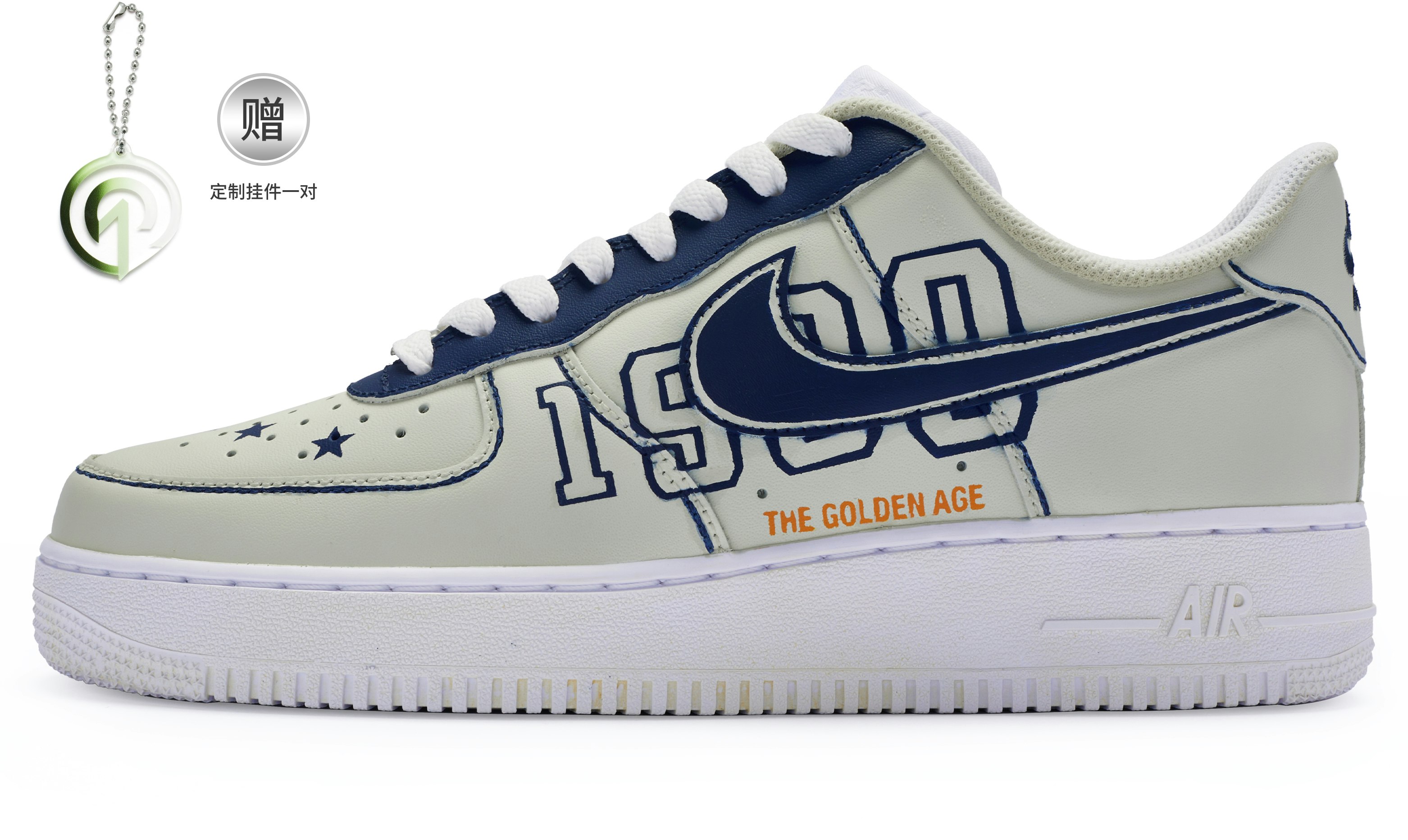 custom-shoes-nike-air-force-1-low-golden-age-university-custom-hand-painted
